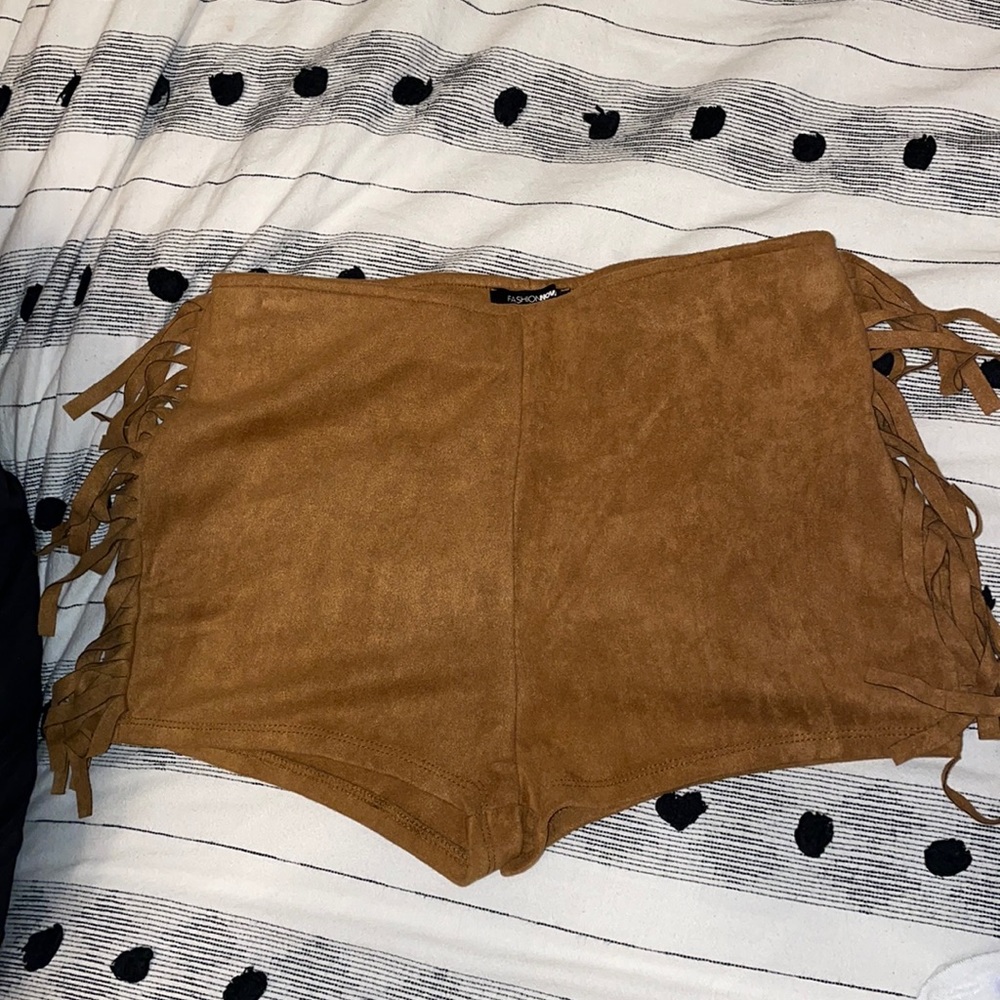 Fringe shorts